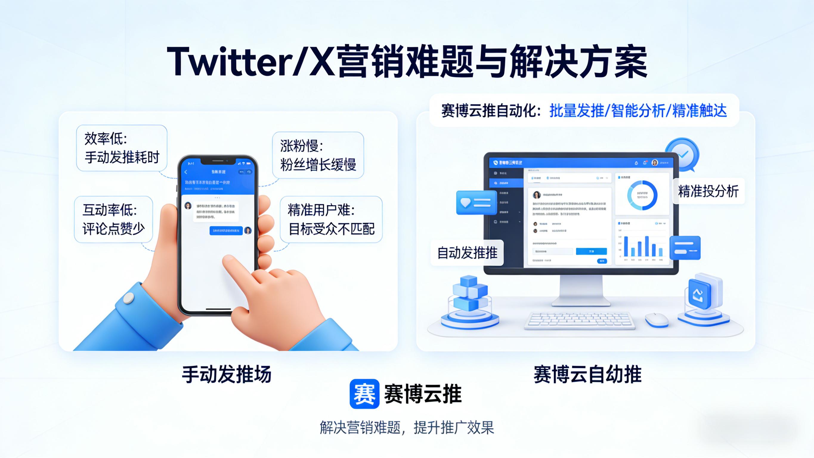 Twitter自动化营销痛点解决方案